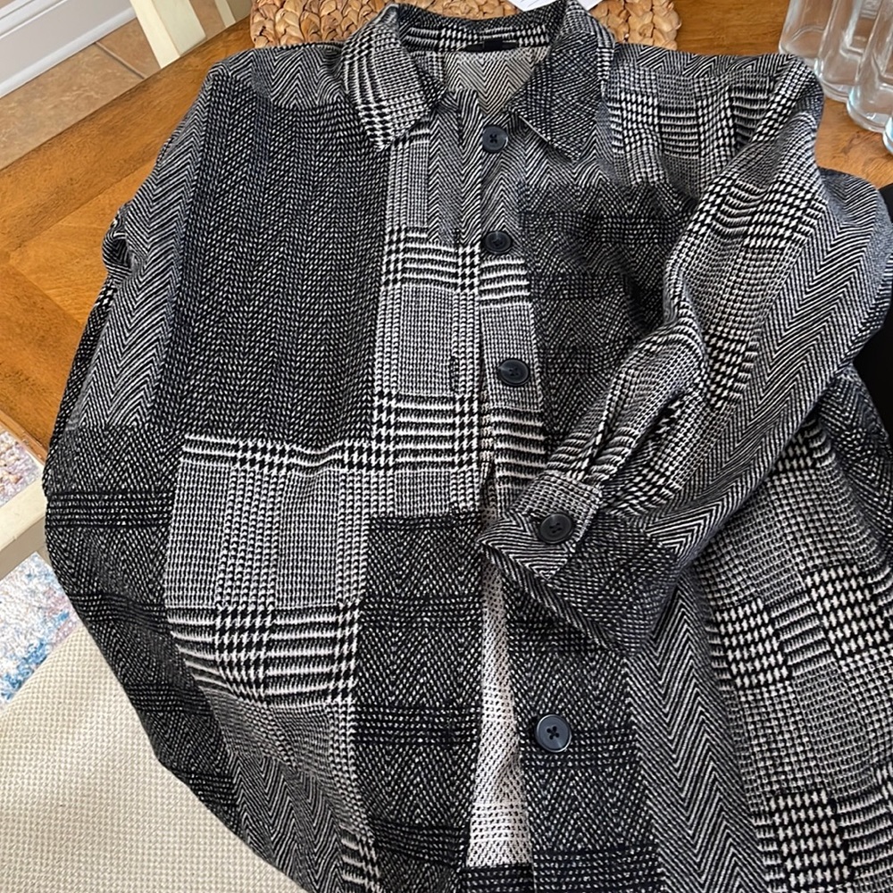 JJill oversize shirt jacket